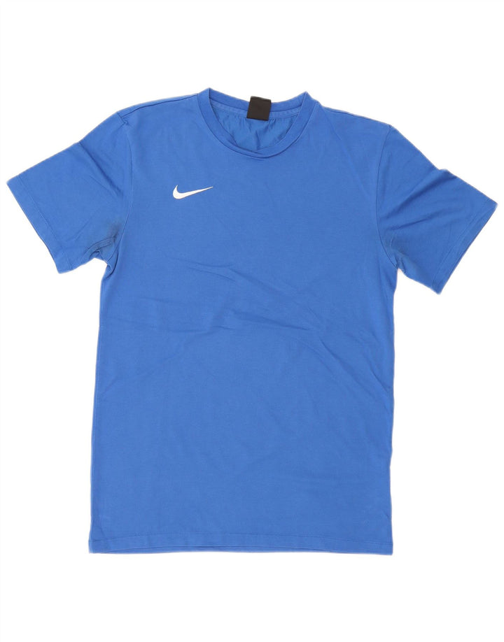 NIKE Herren Dri Fit T-Shirt Top Small Blau