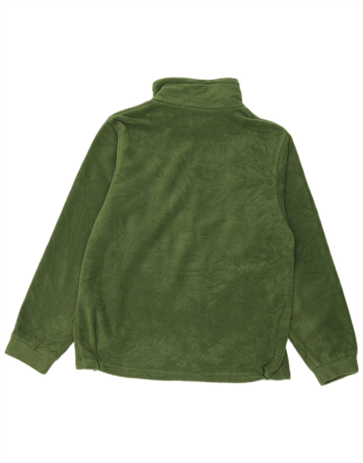 Columbia Fleecejacke für Mädchen, 14–15 Jahre, grünes Polyester