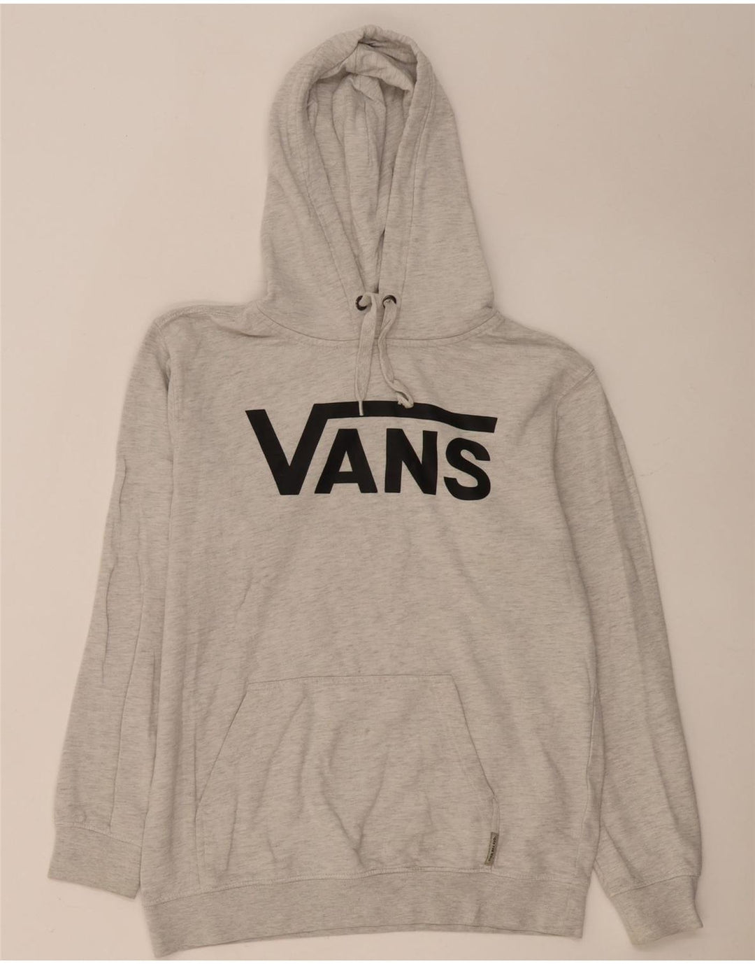 Vans Herren-Kapuzenpullover mit Grafik, klein, grau gefleckte Baumwolle