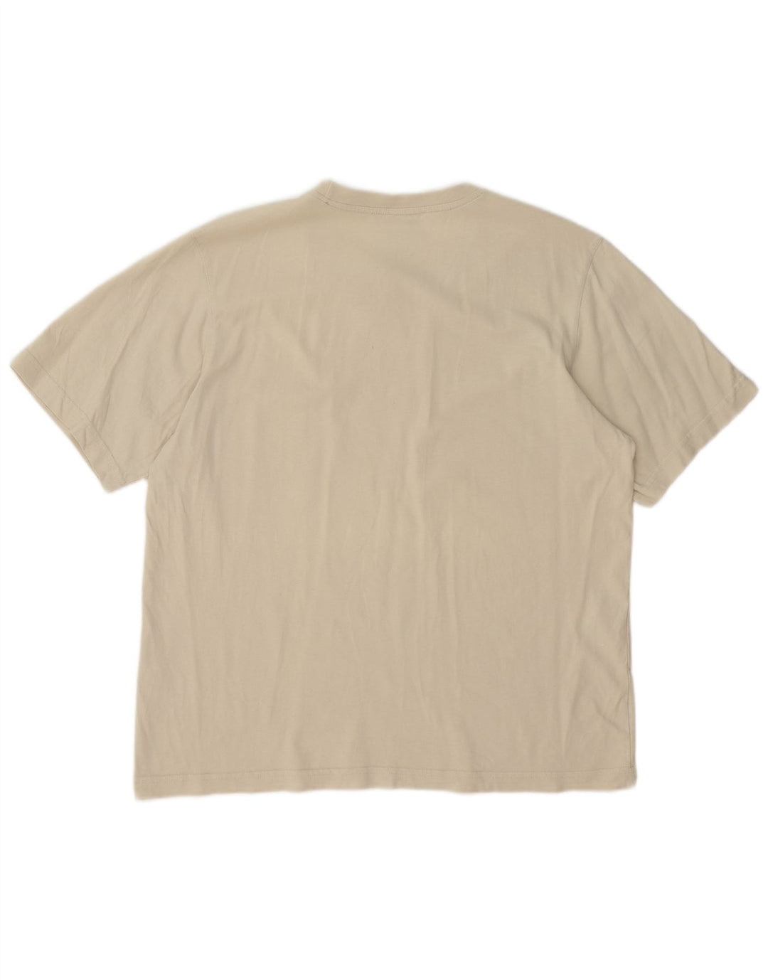Adidas Herren T-Shirt Top Large Beige Baumwolle