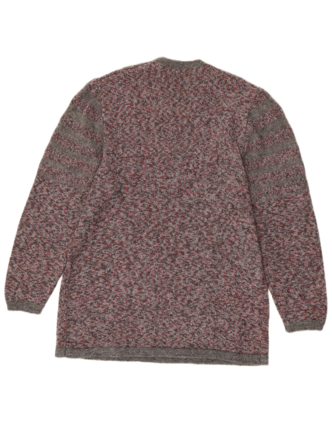 VINTAGE Damen-Pullover mit Rundhalsausschnitt, UK 16, groß, mehrfarbig gefleckt