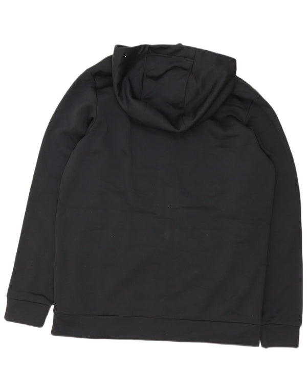 Nike Herren Therma-Fit Zip Hoodie Pullover Mittelschwarzes Polyester