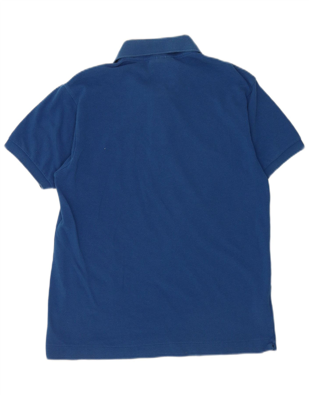 Lacoste Herren-Poloshirt mit klassischer Passform, Größe 4, mittelblaue Baumwolle