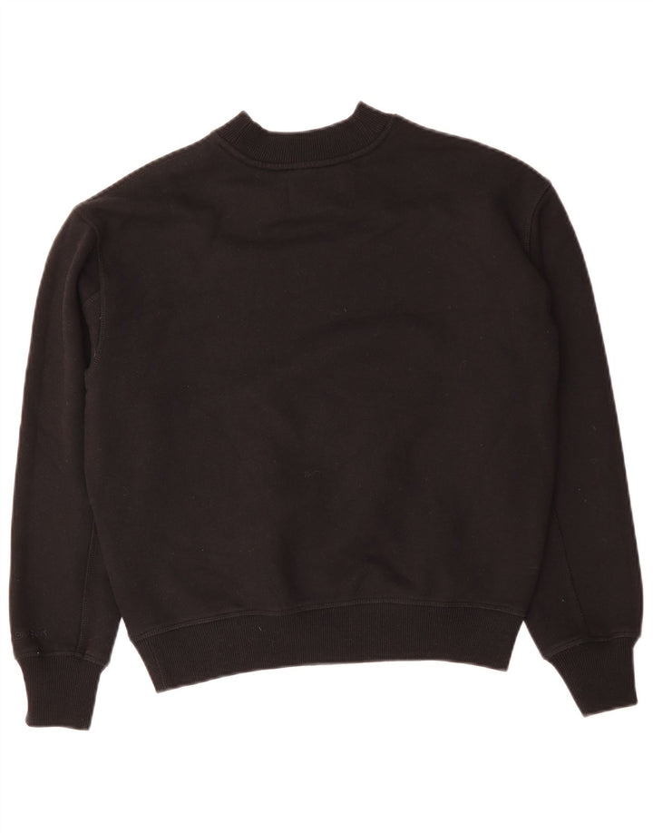 CALVIN KLEIN JEANS Damen-Sweatshirt in Übergröße, Gr. 10, Größe S, Schwarz