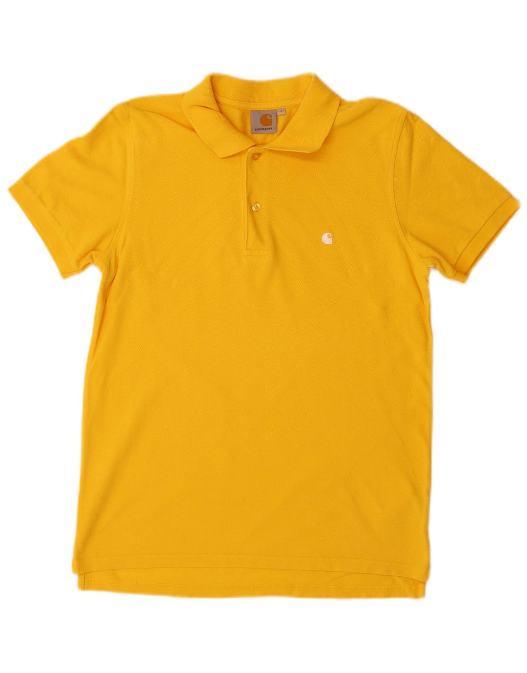 CARHARTT Herren Poloshirt Kleine gelbe Baumwolle