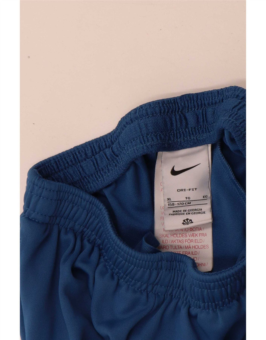 Nike Dri Fit Trainingshose für Jungen, 13–14 Jahre, XL, blaues Polyester