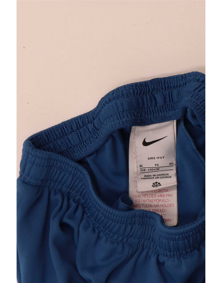 Nike Dri Fit Trainingshose für Jungen, 13–14 Jahre, XL, blaues Polyester