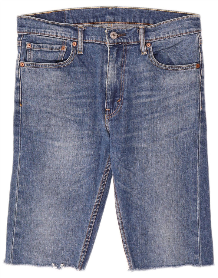 Levi's Herren 510 Denim Shorts W32 mittelblaue Baumwolle