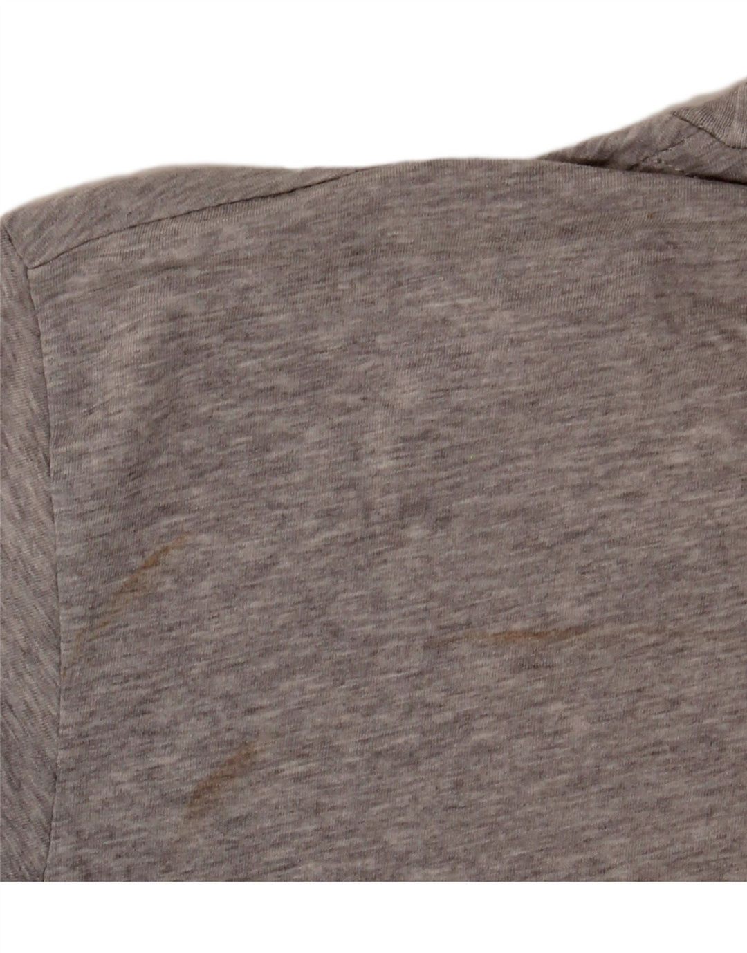 Converse Herren Grafik-T-Shirt-Oberteil XL aus grau gefleckter Baumwolle
