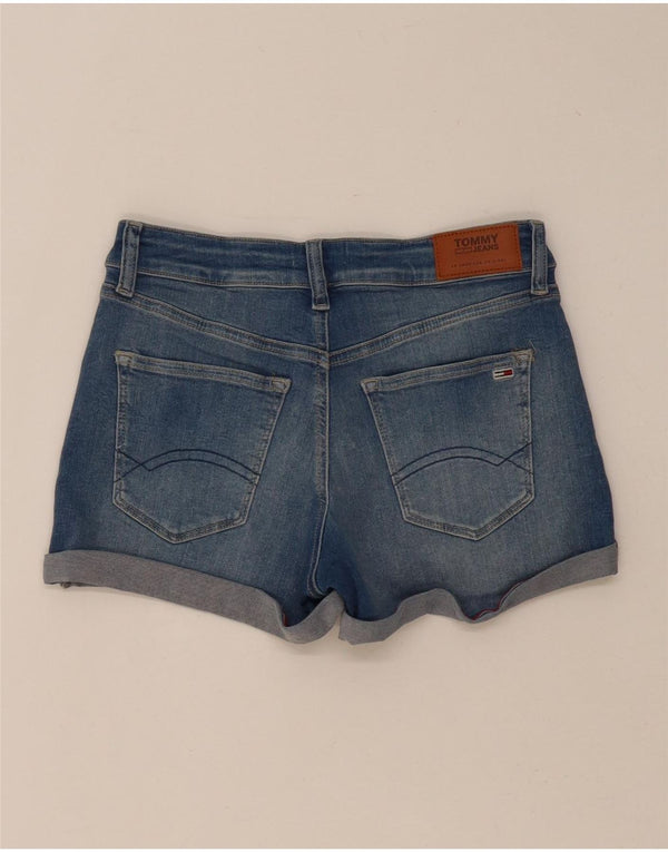 TOMMY HILFIGER Damen Jeansshorts W25 XS Blaue Baumwolle