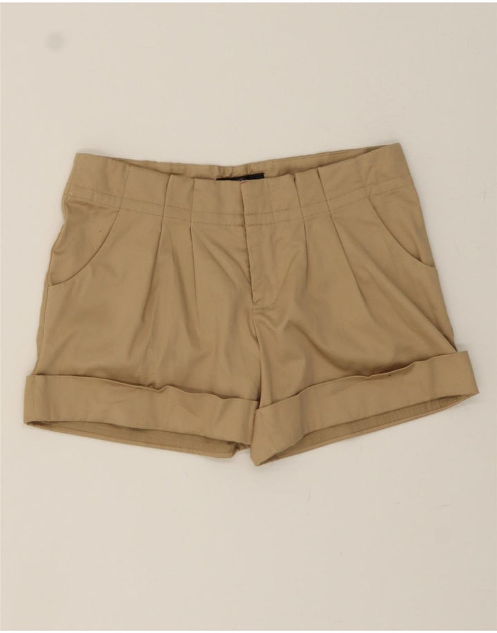 MOSSIMO Womens Pegged Casual Shorts US 4 Small W32  Beige Cotton Vintage Mossimo and Second-Hand Mossimo from Messina Hembry 