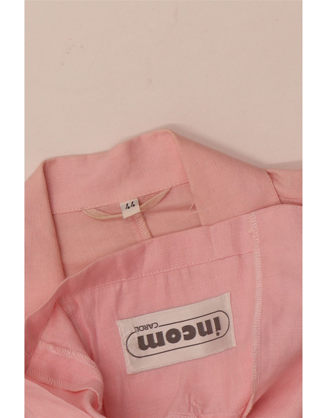 Incom Damen Kurzarm-Blazer mit 2 Knöpfen IT 44 Mittelrosa