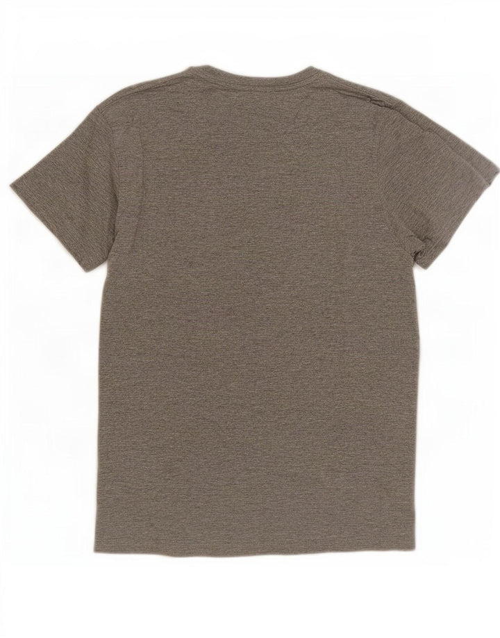Jack & Jones Herren-T-Shirt mit Grafik, mittelgraue Baumwolle