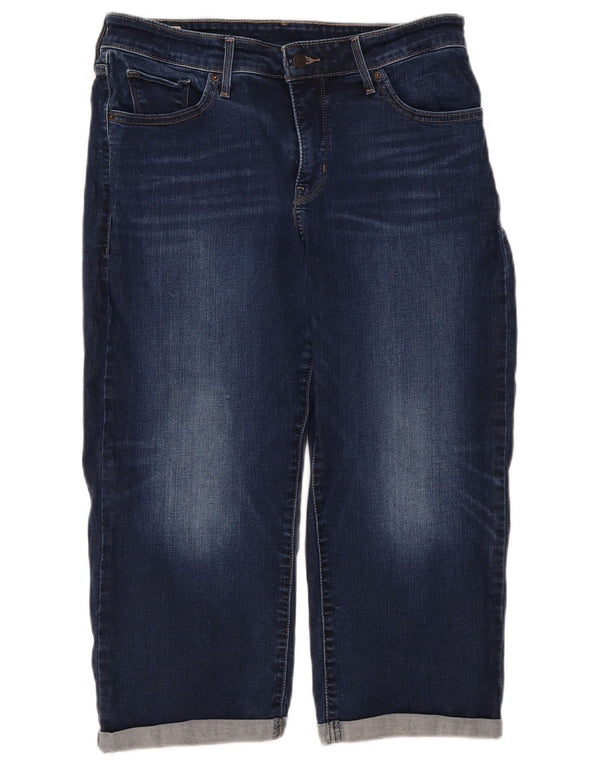 Levi's Damen Capri-Jeans US 16 XL W32 L21 Blaue Baumwolle