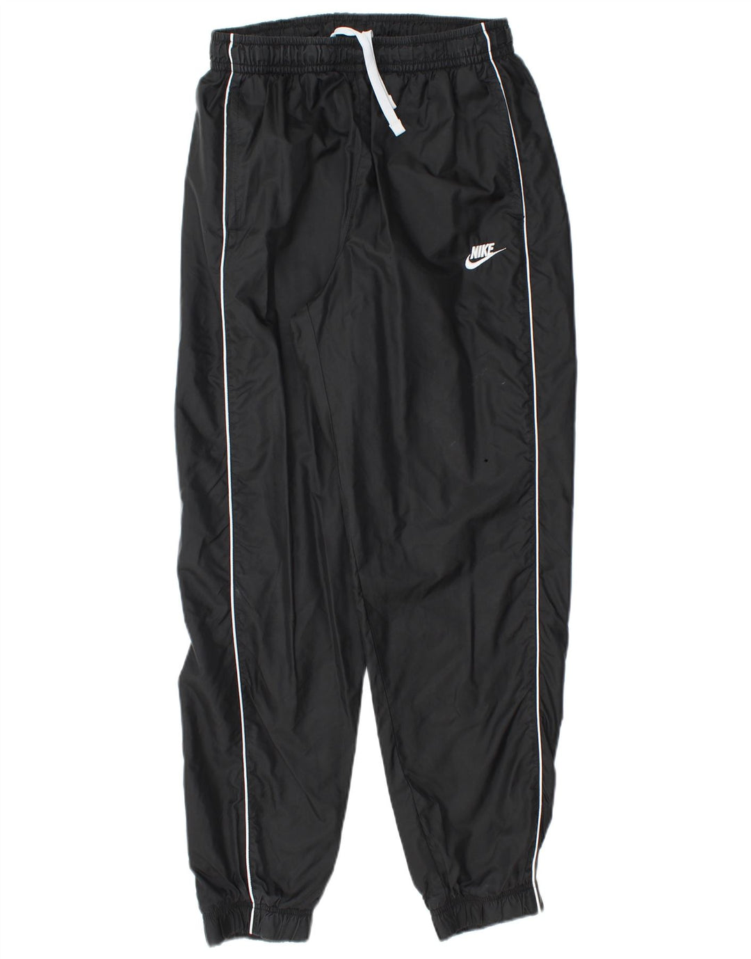 Nike Womens Loose Fit Wasserdichte Hose UK 14 Mittelschwarzes Nylon
