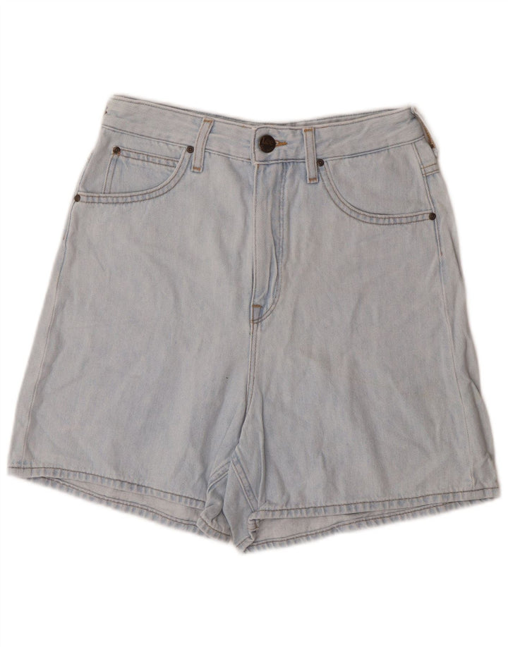 Lee Womens Stella Denim Shorts W27 Small Blaue Baumwolle