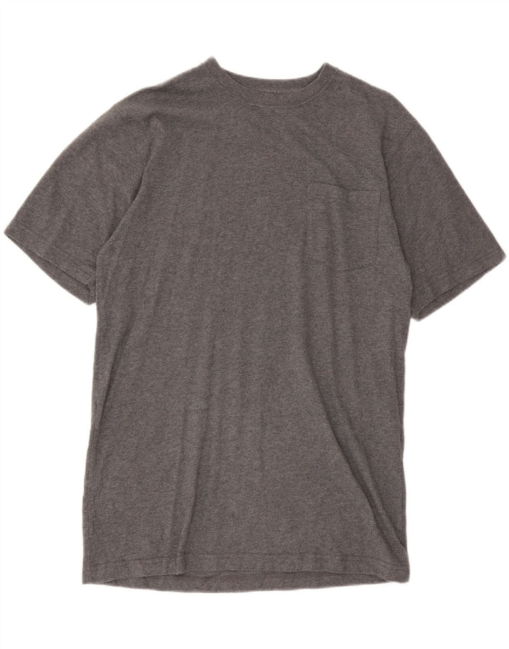 L.L.BEAN Mens Traditional Fit T-Shirt Top Medium Grey Cotton Vintage L.L.Bean and Second-Hand L.L.Bean from Messina Hembry 