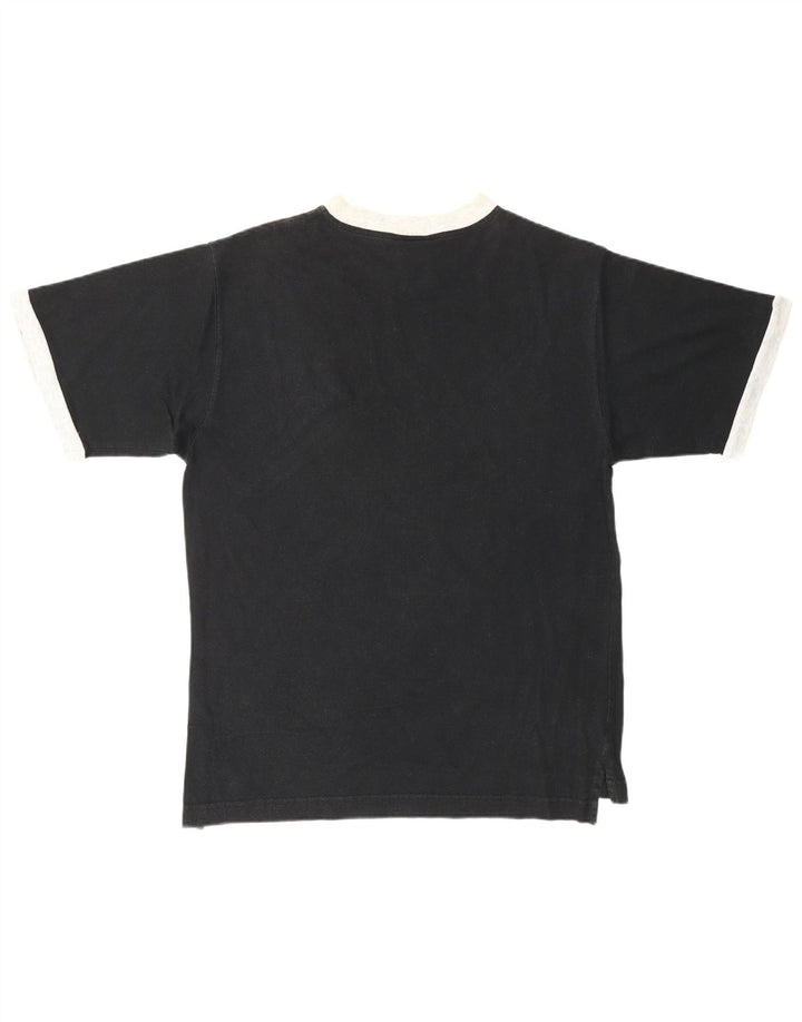 ASICS Herren T-Shirt Top Small Schwarz Baumwolle