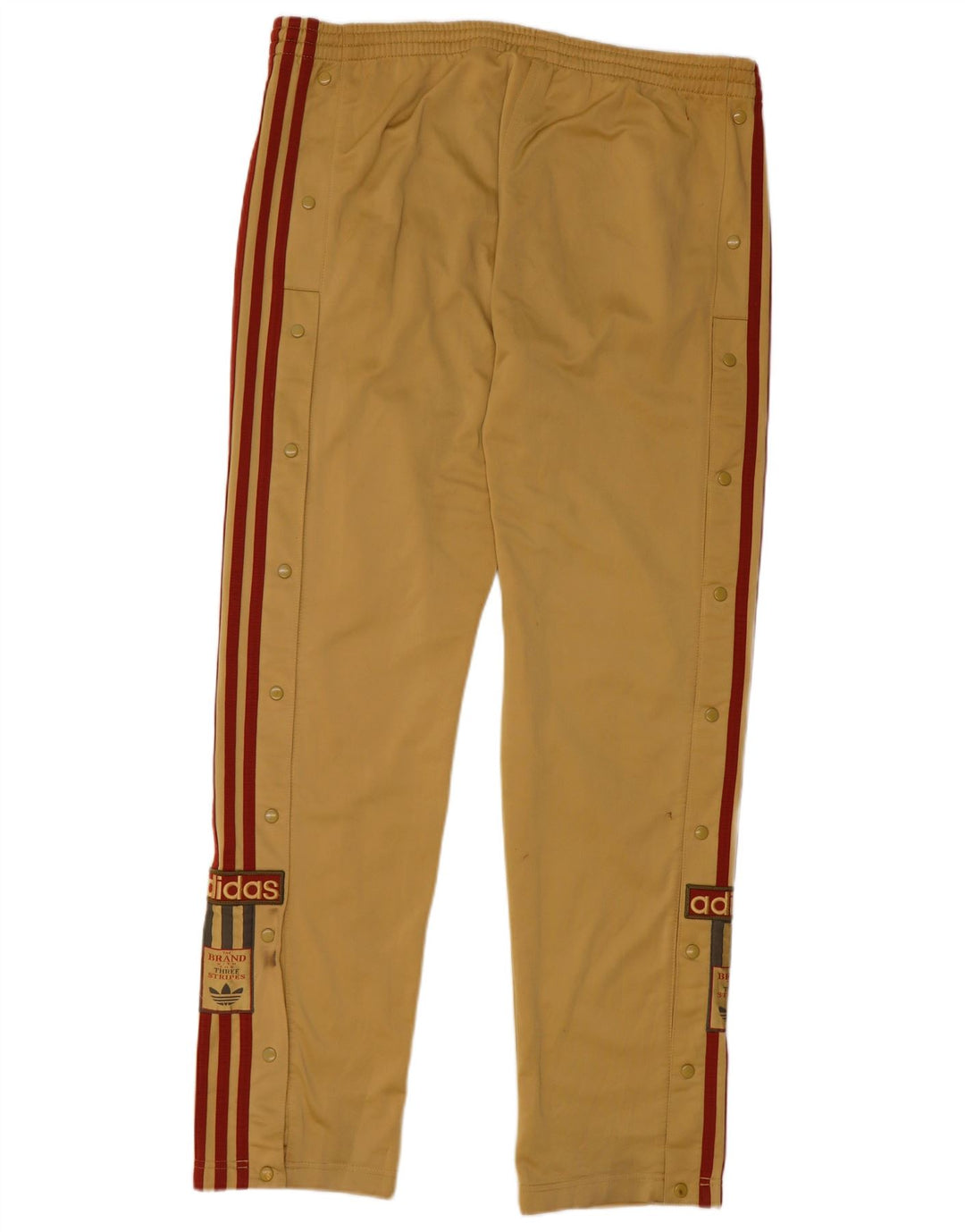 Adidas Herren-Trainingshose mit Grafik, Mittelkhaki, Polyester