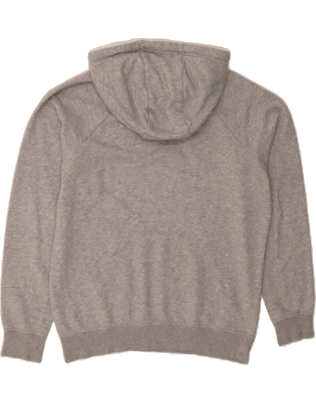 NIKE Womens Oversized Hoodie Jumper UK 10 Small Grey Cotton Vintage Nike and Second-Hand Nike from Messina Hembry 
