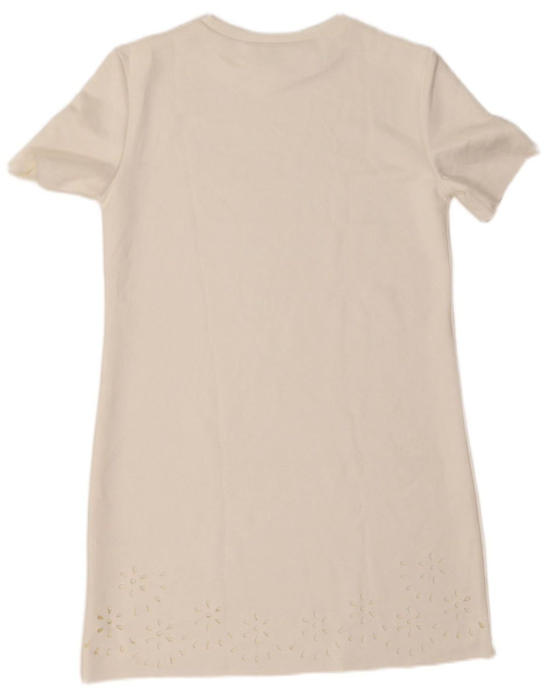 ZARA Damen-Etuikleid, Gr. 40, Größe S, weiß, geblümt