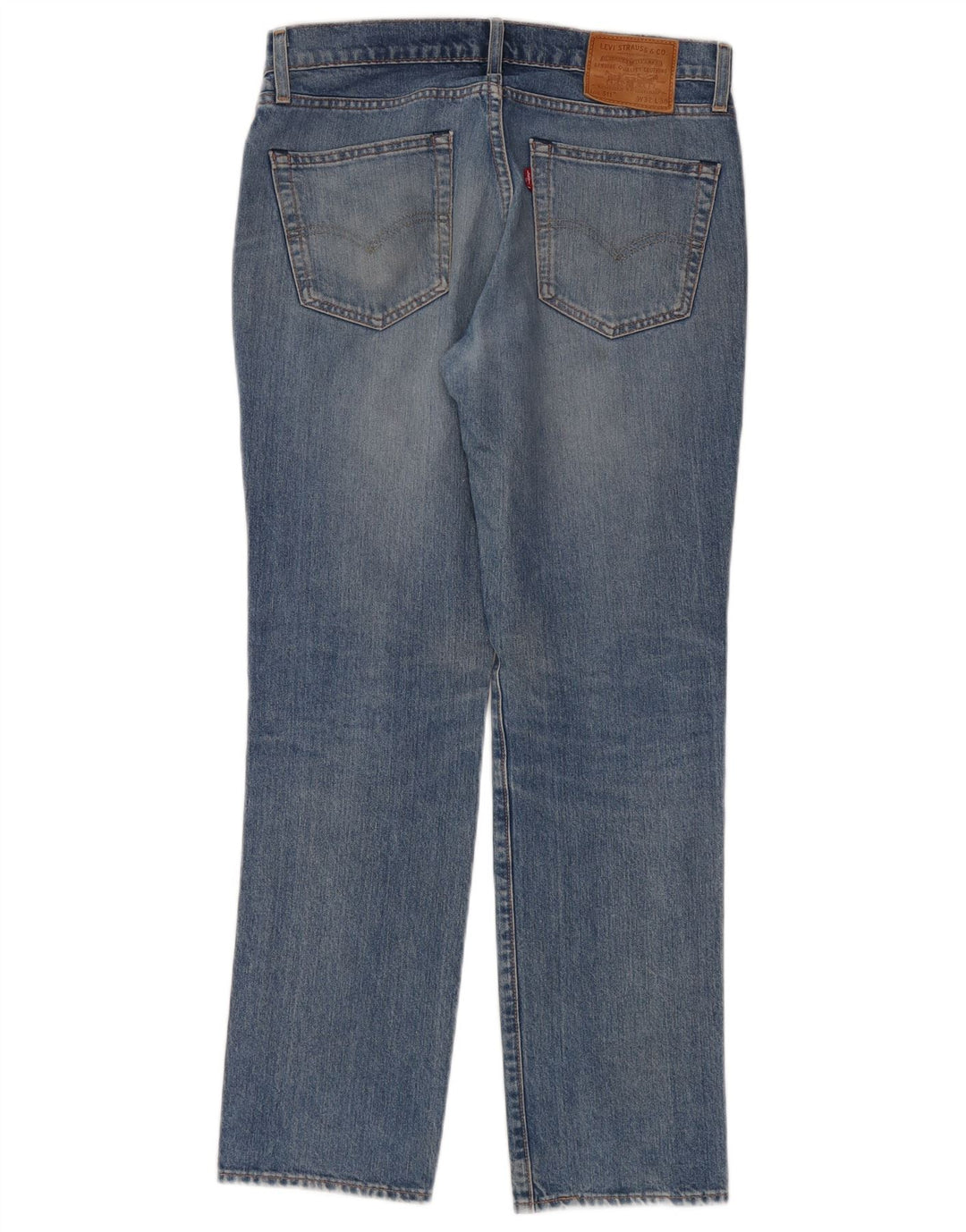 Levi's Herren 511 Slim Jeans W32 L30 Blaue Baumwolle