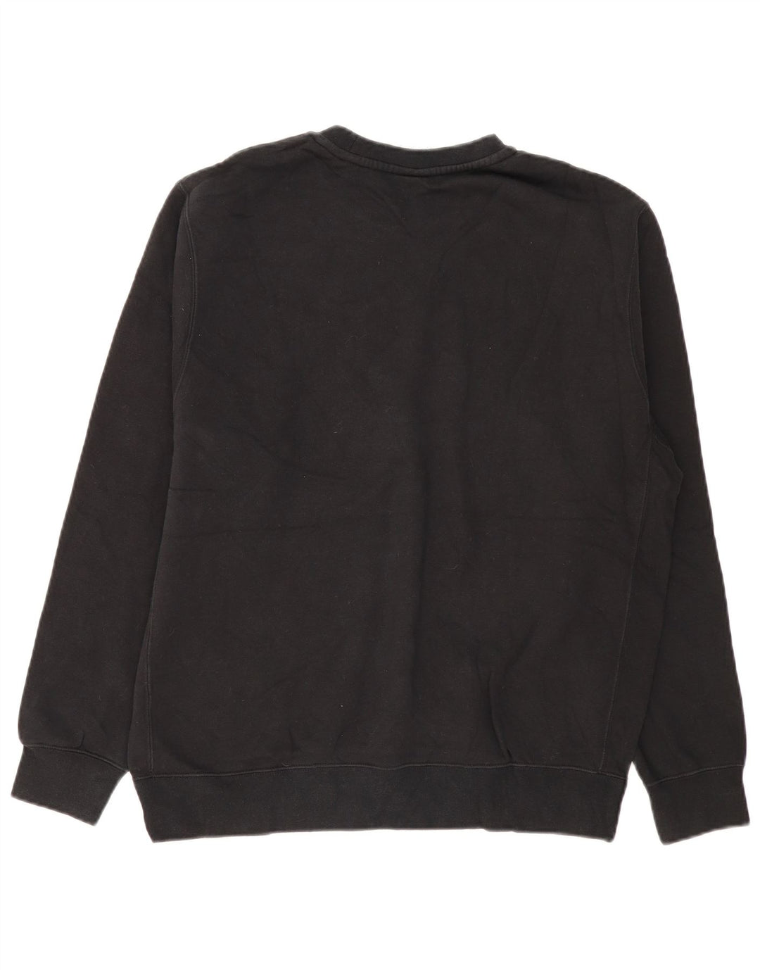 Nike Herren-Sweatshirt-Pullover, groß, schwarze Baumwolle