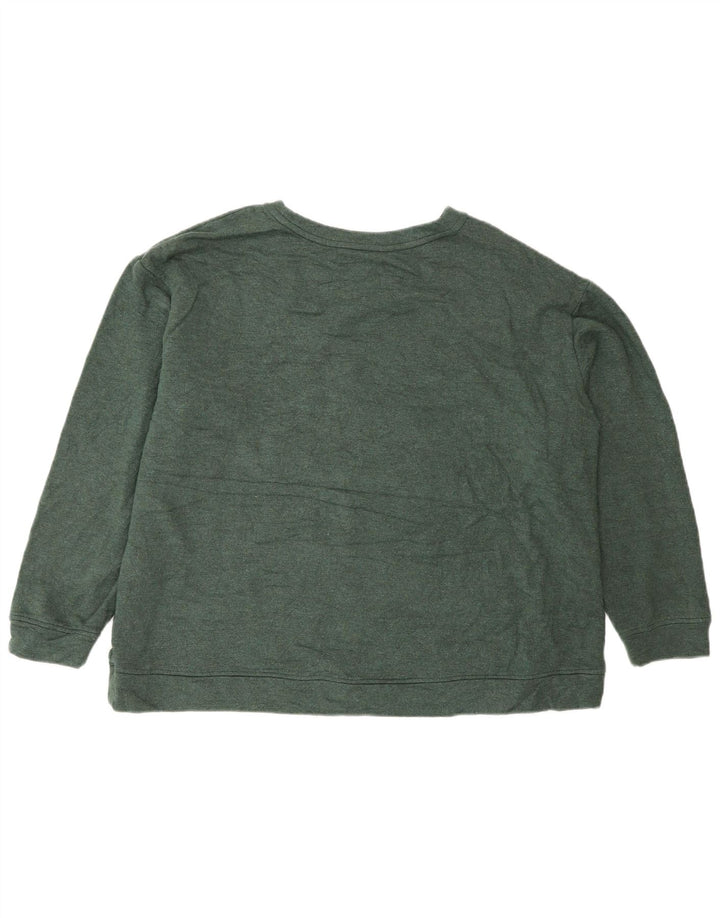 ORVIS Damen Übergroßer Sweatshirt-Pullover UK 18 XL Grün