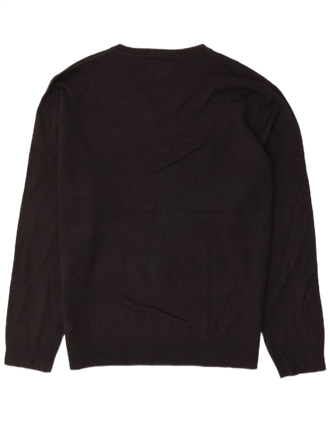 PIERRE CARDIN Herren-Pullover mit V-Ausschnitt, 3XL, schwarzes Acryl