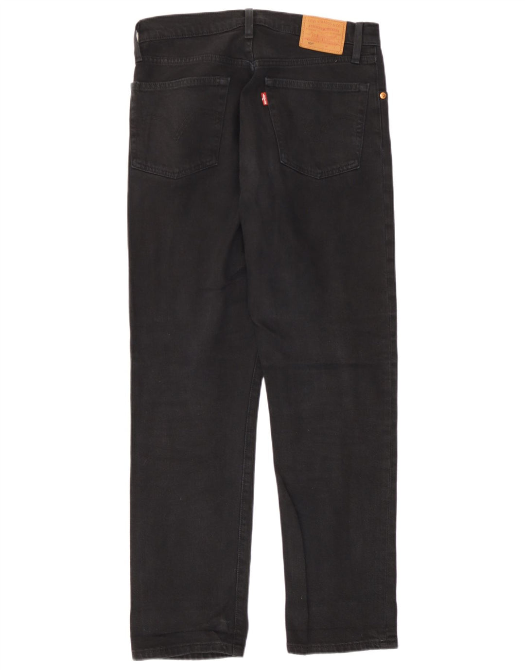 Levi's Herren 501 Straight Jeans W28 L27 Schwarz