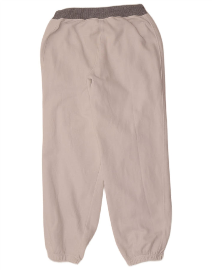Nike Herren-Trainingshose, Jogginghose, groß, weiße Colourblock-Baumwolle