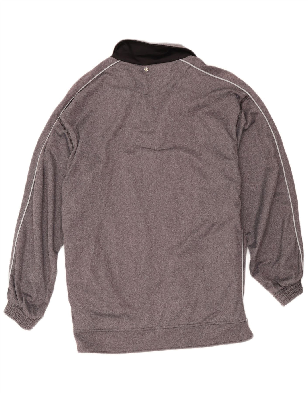 Lotto Herren Grafik-Trainingsanzug Oberteil Jacke Mittelgrau Colorblock Polyester