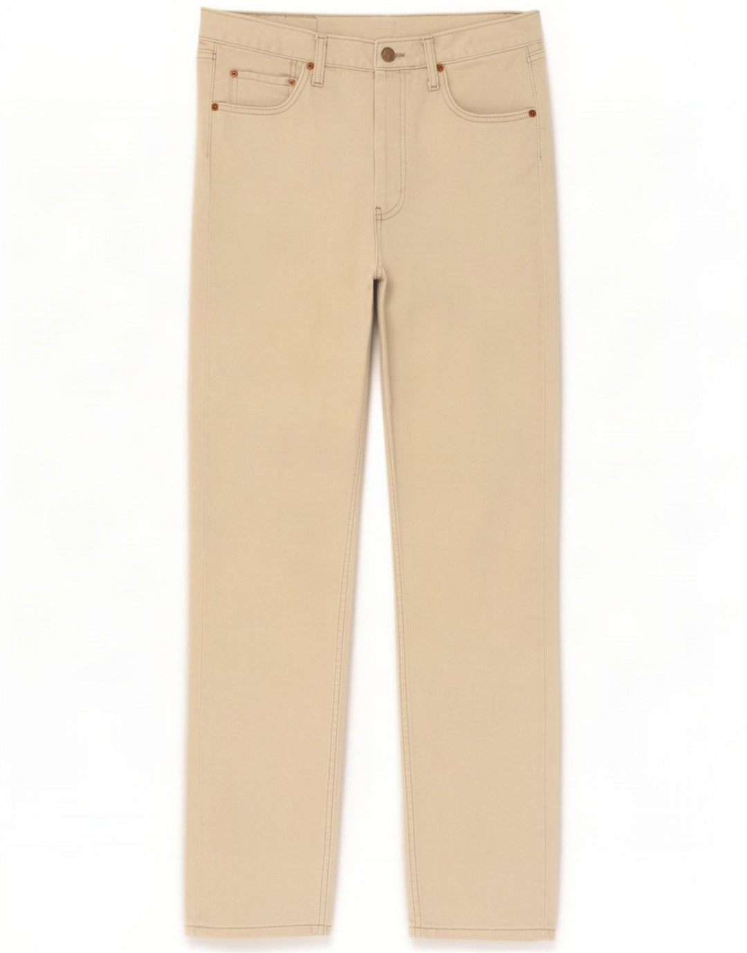 Levi's Herren 501 Straight Jeans W33 L32 Beige