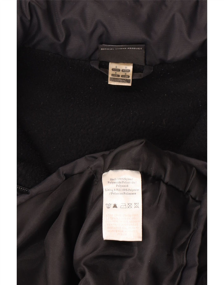 Umbro Herren-Windbreakerjacke mit Kapuze, UK 36, Small, schwarzes Nylon