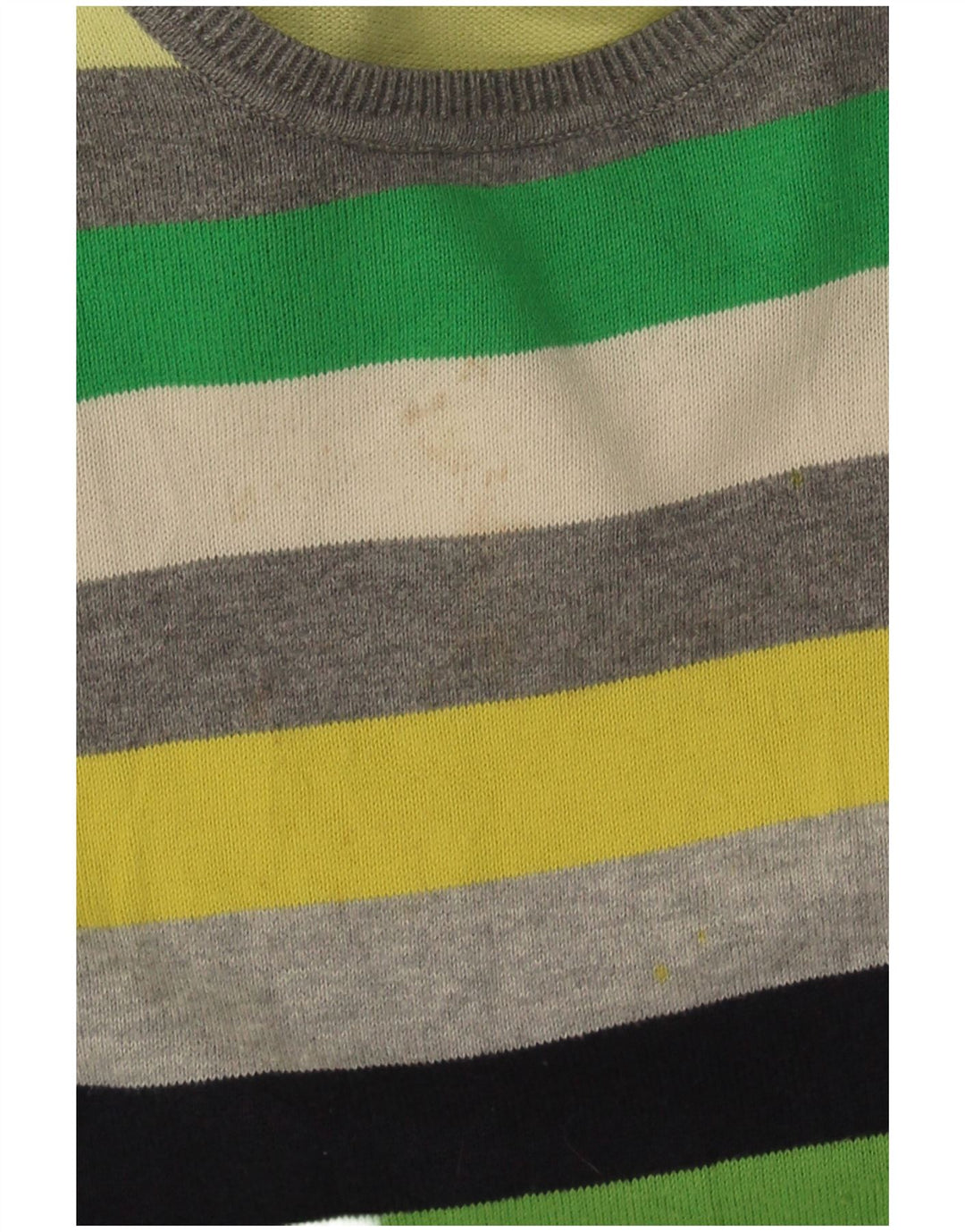 Gap Herren-Pullover mit Rundhalsausschnitt, XS, mehrfarbig gestreift