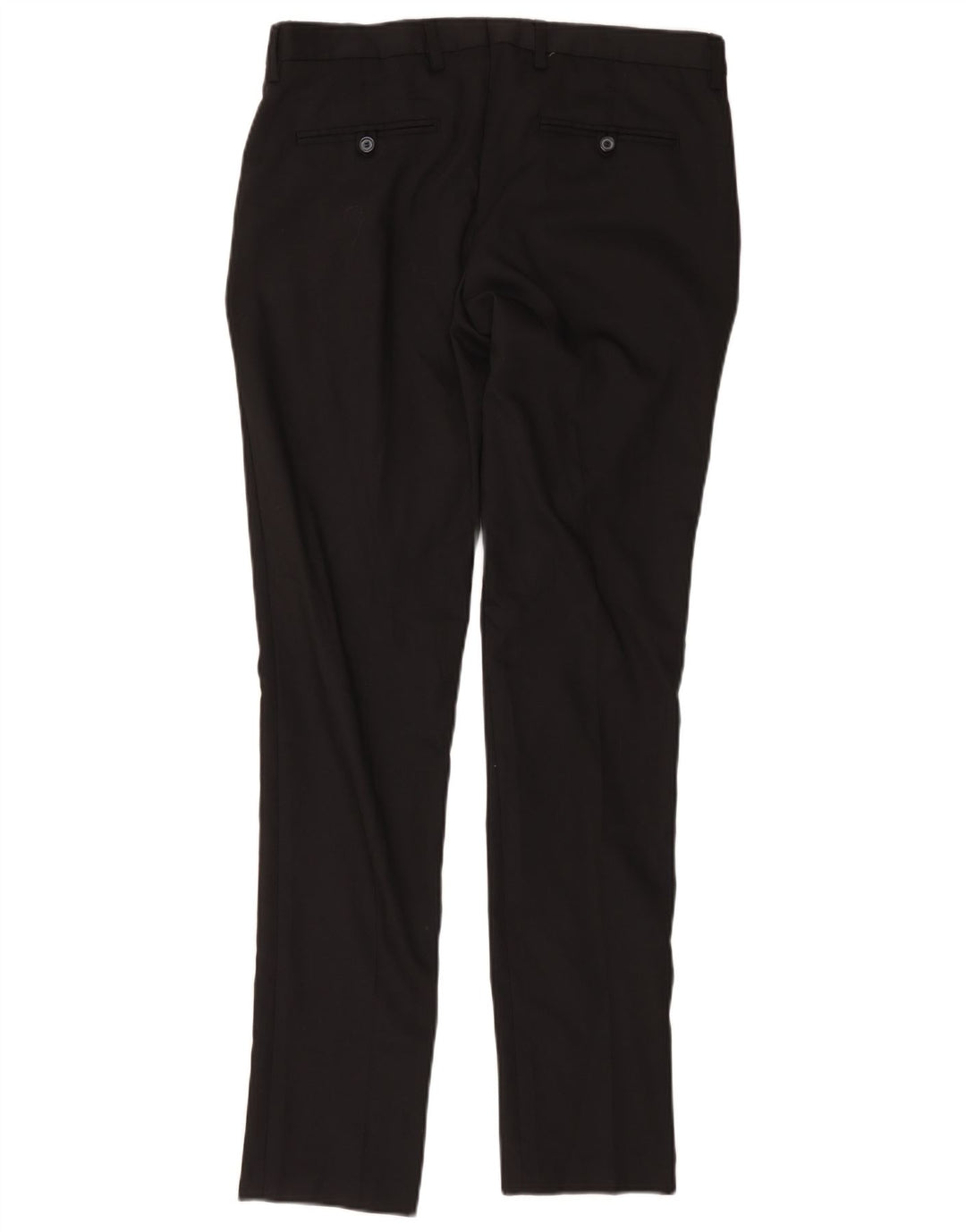 Zara Slim Chino-Hose für Herren, EU 42, L, W32, L33, Schwarz, Polyester