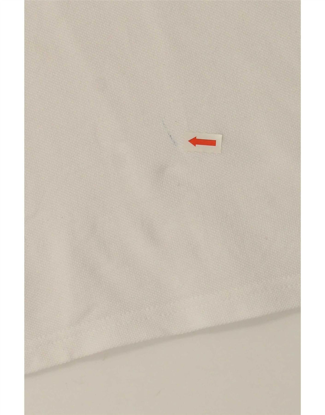Lyle & Scott Herren Poloshirt XL weiß gestreift aus Baumwolle