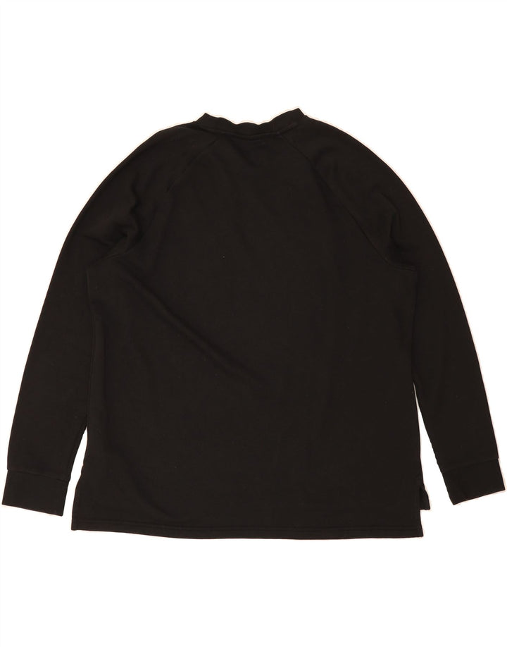 PUMA Womens Oversized Sweatshirt Jumper UK 16 Large Black Vintage Puma and Second-Hand Puma from Messina Hembry 