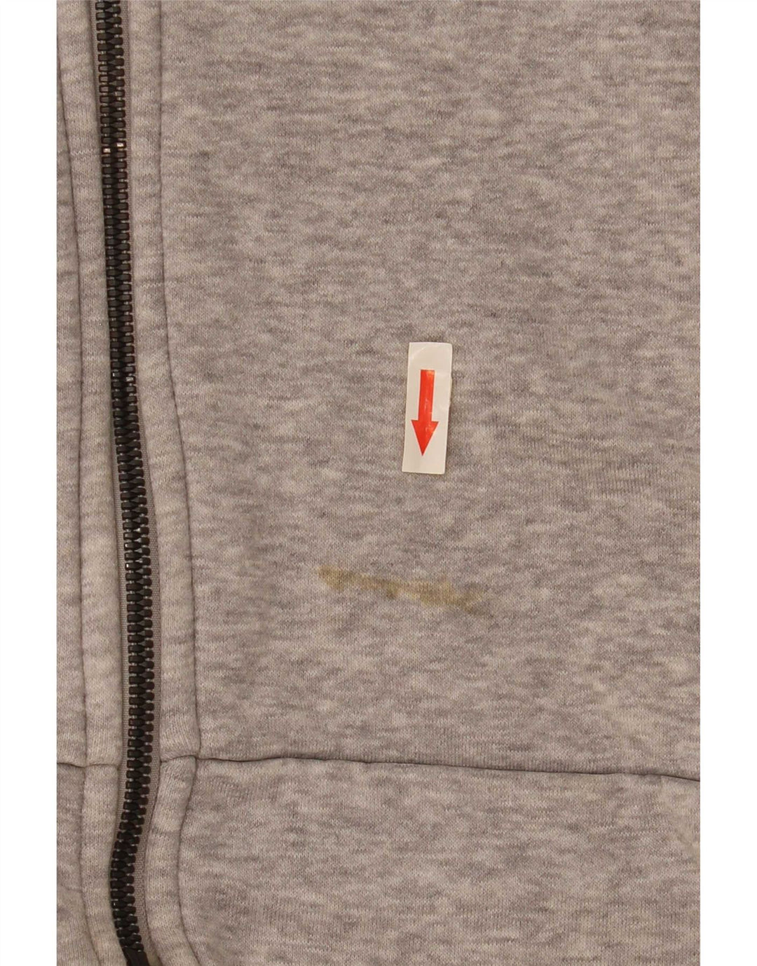 Adidas Herren 3D Arc Zip Hoodie Pullover mittelgraue Baumwolle