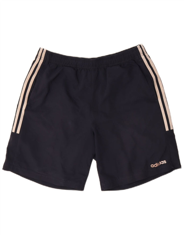 Adidas Herren-Sportshorts, groß, marineblau, Polyester