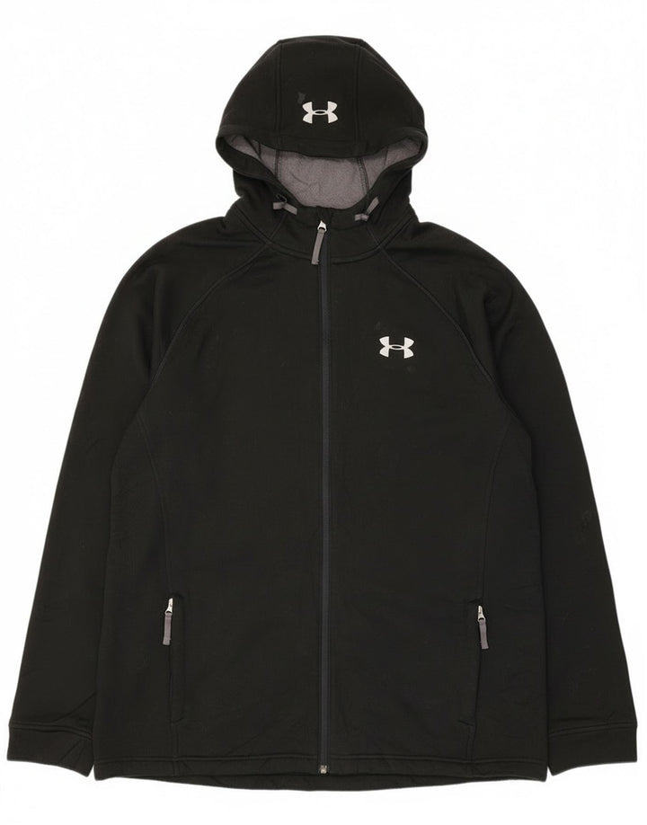 Under Armour Herren Zip Hoodie Pullover XL Schwarz Polyester