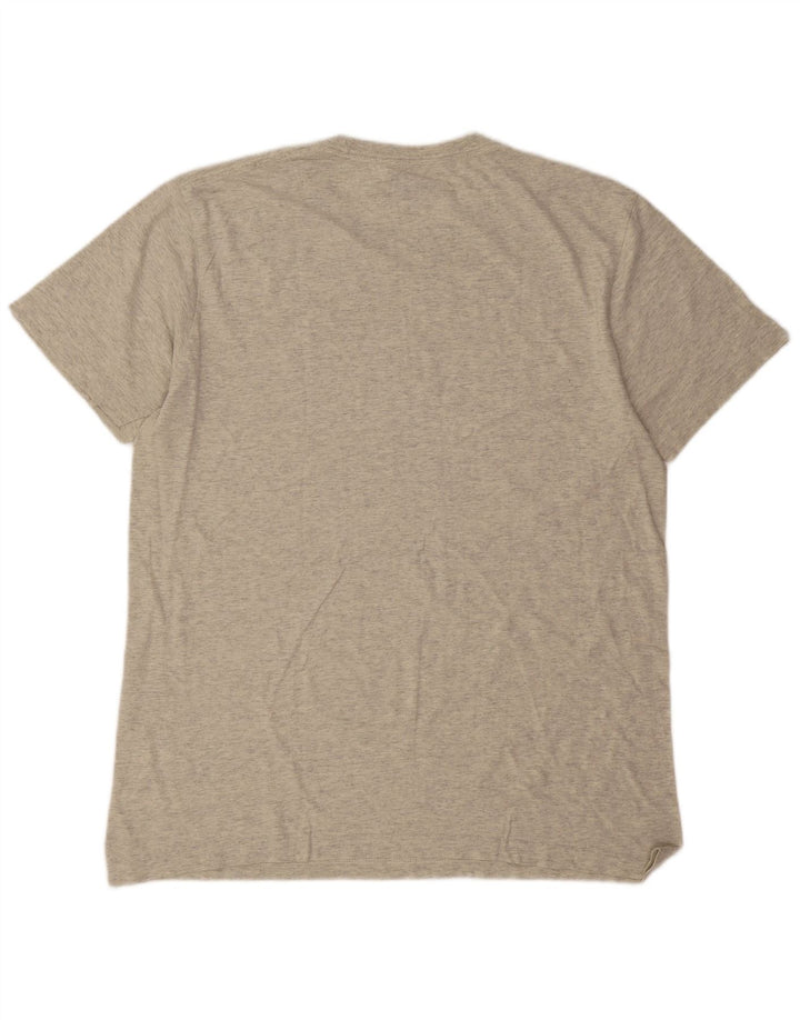 Converse Herren Grafik-T-Shirt-Oberteil XL Grau meliert