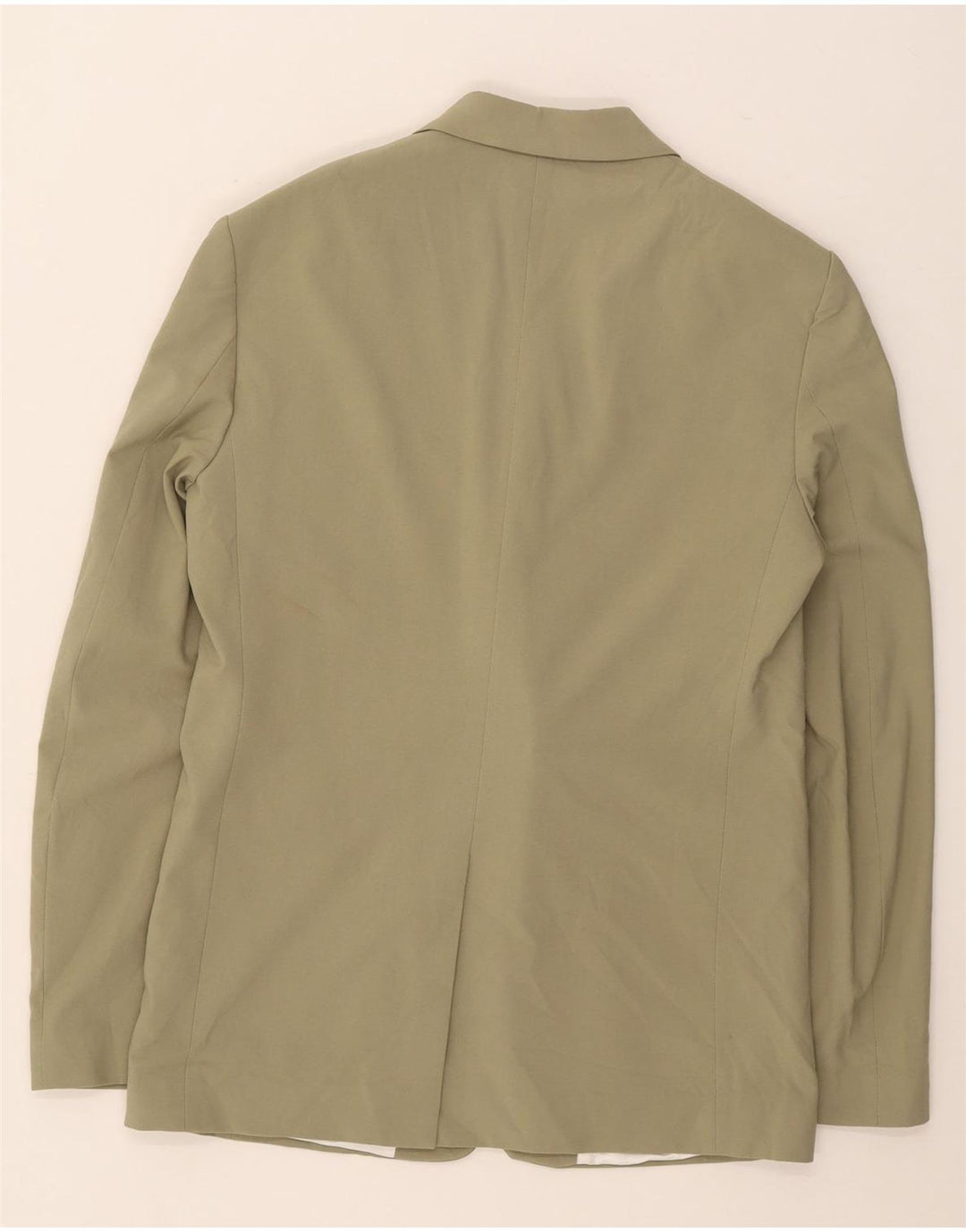 ZARA Herren-Blazer mit 1 Knopf, EU 48, Mittelkhaki, Polyester