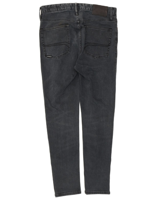 SUPERDRY Herren Slim Jeans W32 L30 Blaue Baumwolle