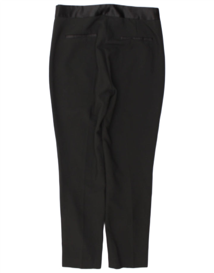 Schmale Freizeithose für Damen von Zara, Größe L, W30, L29, Schwarz, Polyester