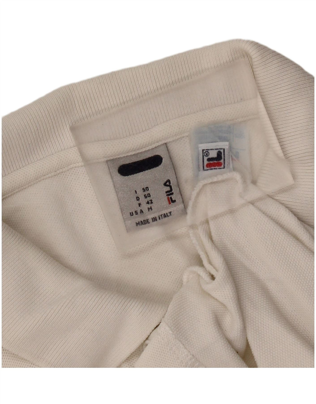Fila Herren Poloshirt IT 50 Mittelweiße Baumwolle
