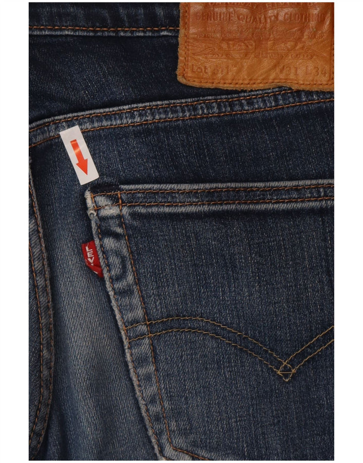 Levi's Herren 511 Slim Jeans W31 L34 Blaue Baumwolle
