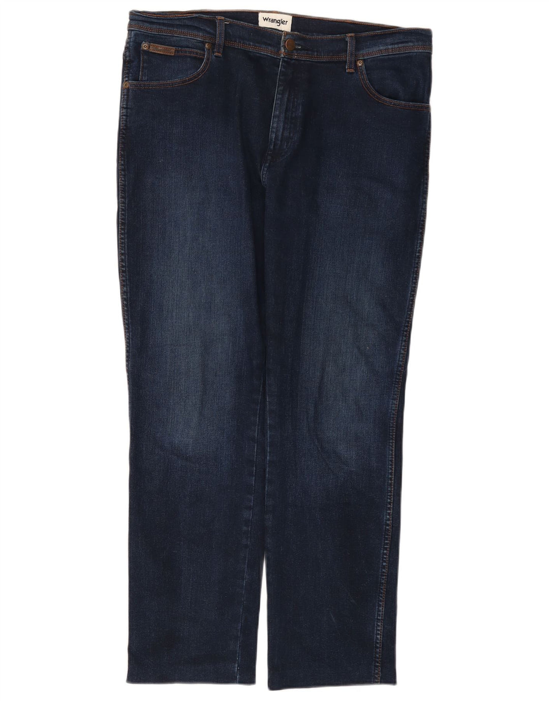 Wrangler Herren Texas Slim Jeans W36 L29 Marineblau Baumwolle