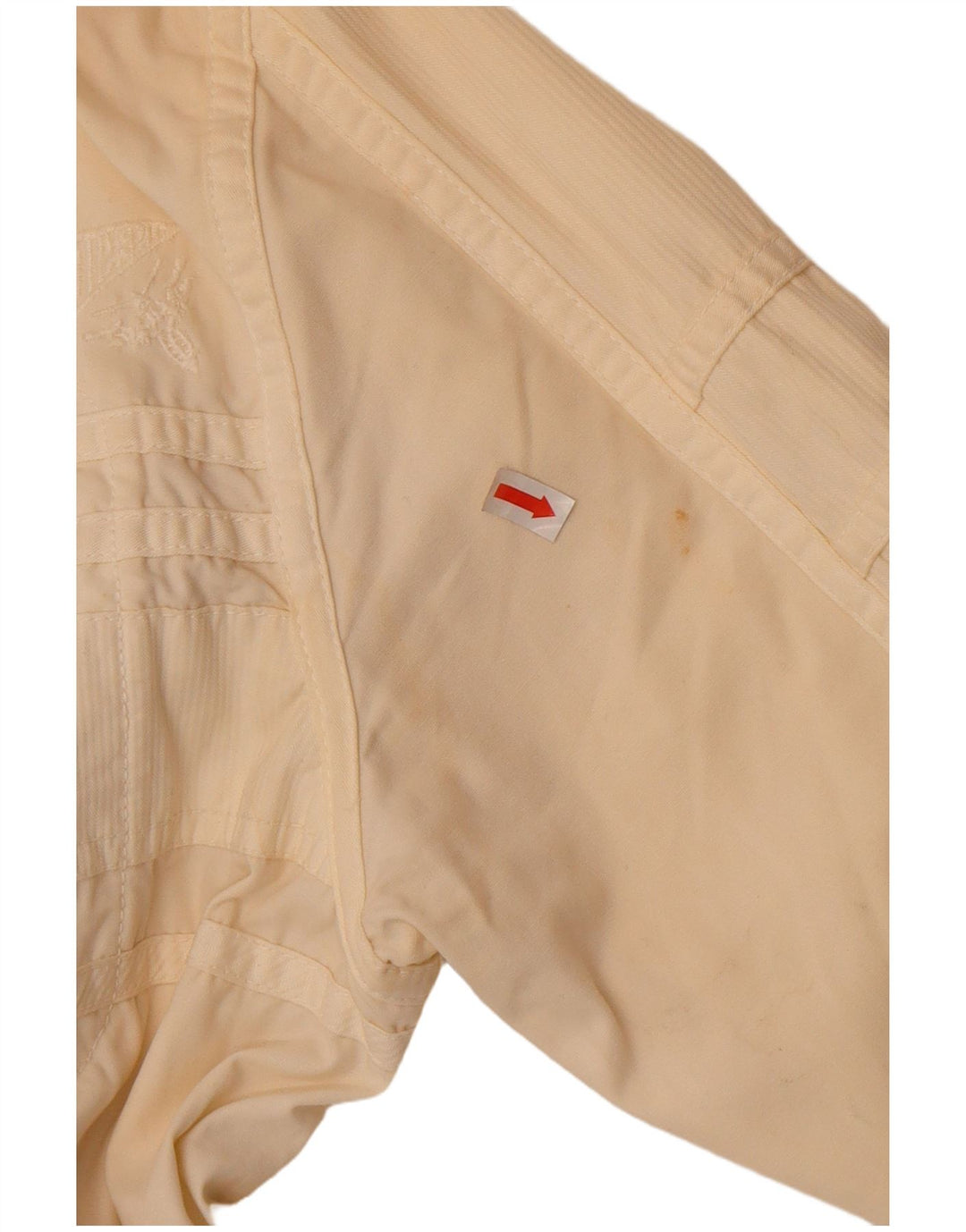 Diesel Damen Bomberjacke UK 18 XL Off White Baumwolle