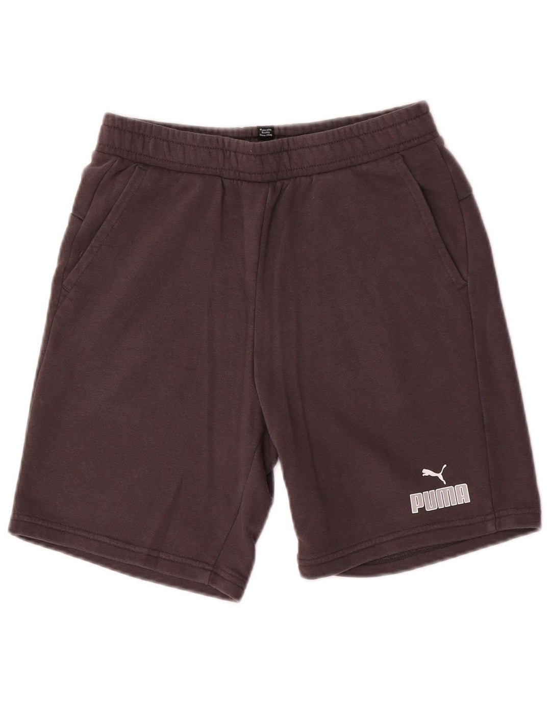 Puma Jungen Sportshorts 13-14 Jahre graue Baumwolle